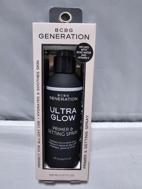 FACIAL PRIMER BCBGeneration Ultra Glow Primer & Setting Spray - Black